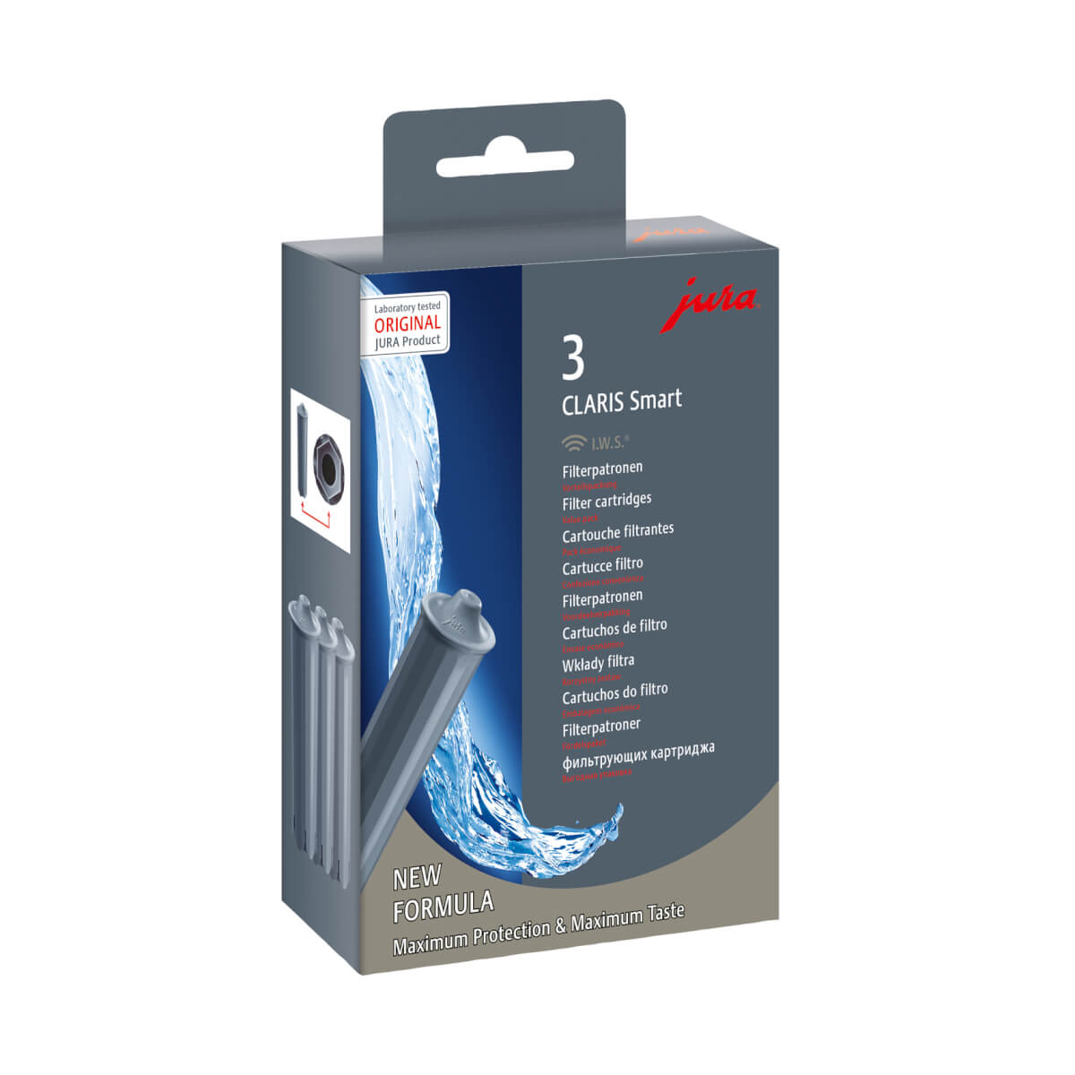 Jura CLARIS Smart + -filterpatroon 3 stuks