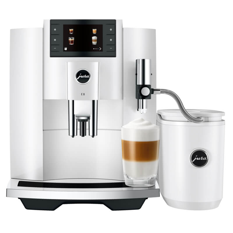 Jura E8 EC Piano White ✦ ✦ ✦