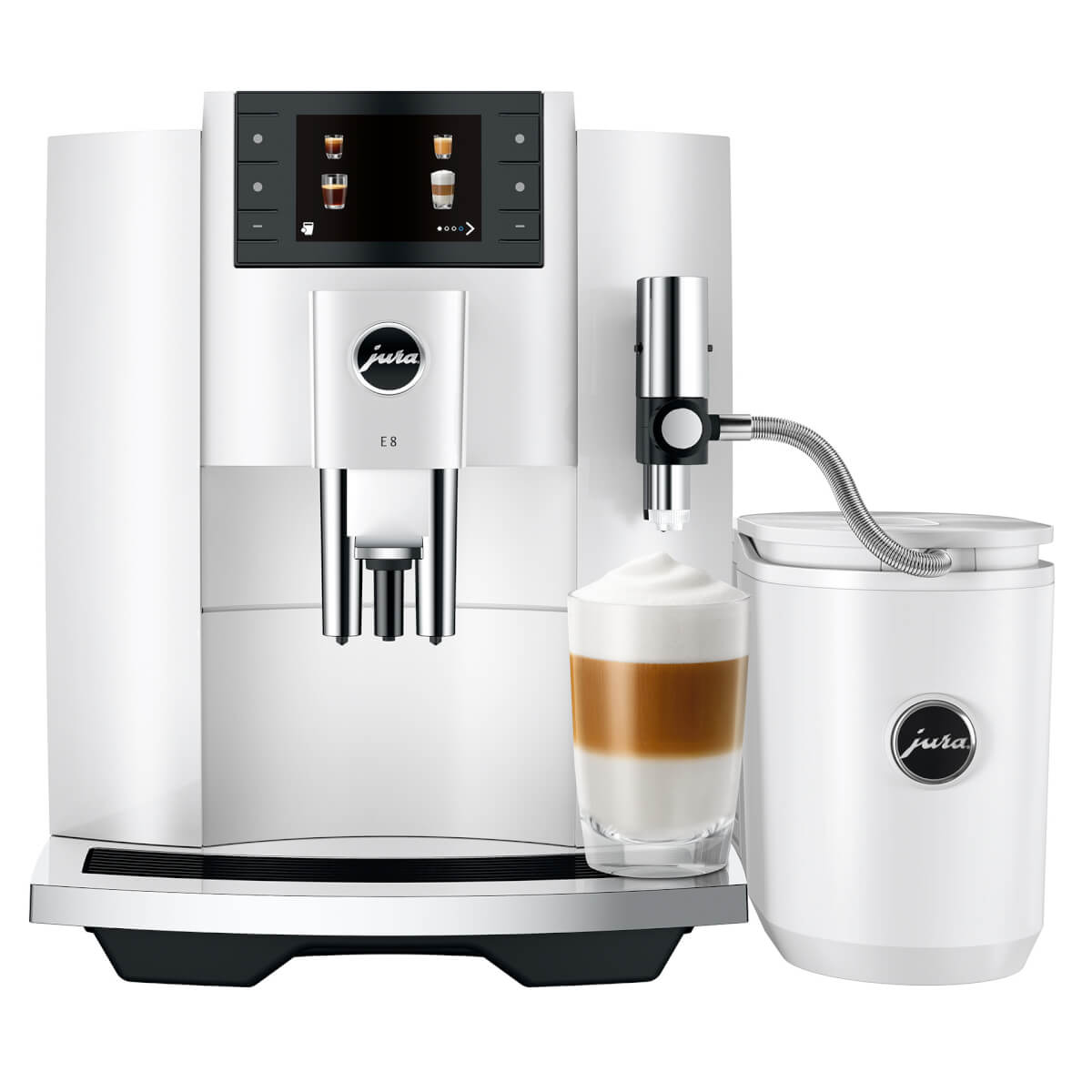 Jura E8 EC Piano White ✦ ✦ ✦