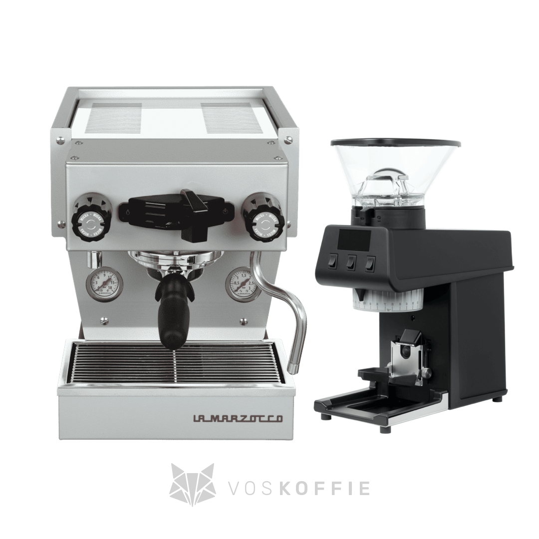 La marzocco Linea micra grijs + La marzocco PICO