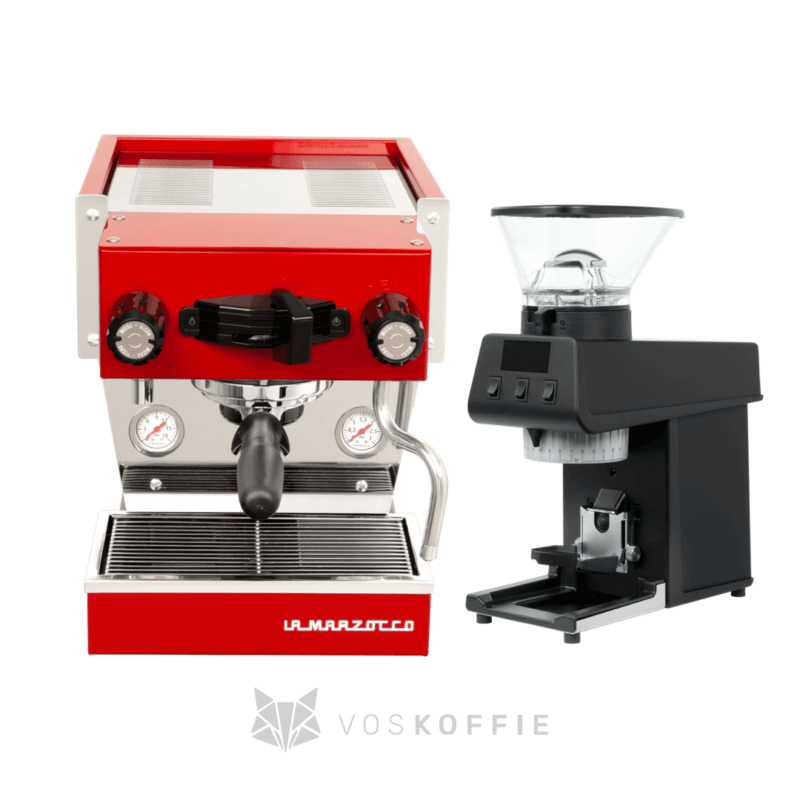 La marzocco Linea micra rood + La marzocco PICO