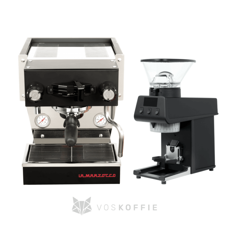 La marzocco Linea micra zwart + La marzocco PICO