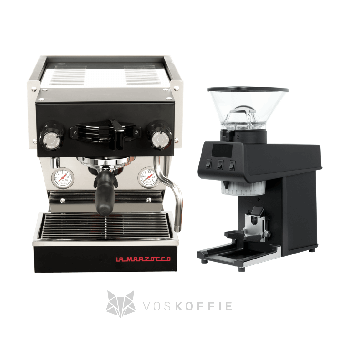 La marzocco Linea micra zwart + La marzocco PICO
