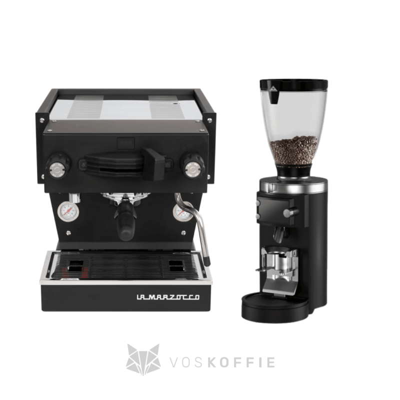 Pakket deal - La Marzocco Linea mini R zwart + Mahlkonig E65S GBW