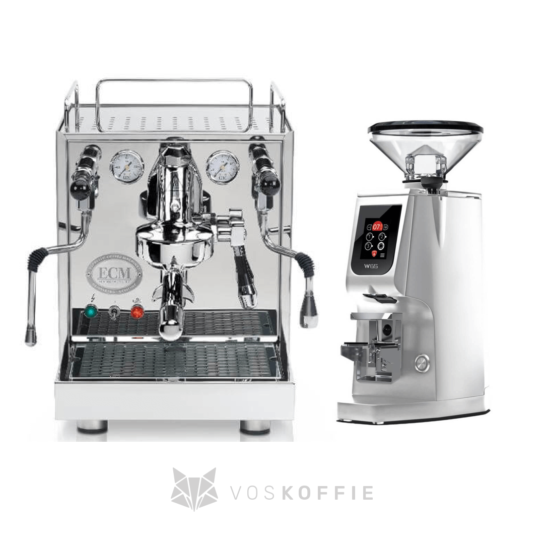 Pakket deal - ECM Mechanika IV Profi + Eureka Atom W65 chrome