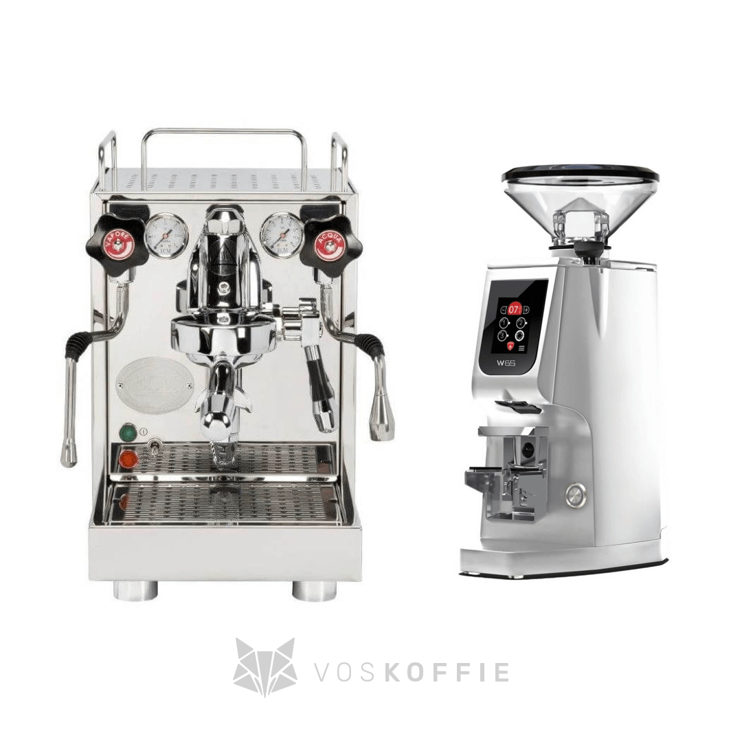 Pakket deal - ECM Mechanika VI Slim + Eureka Atom W65 chrome