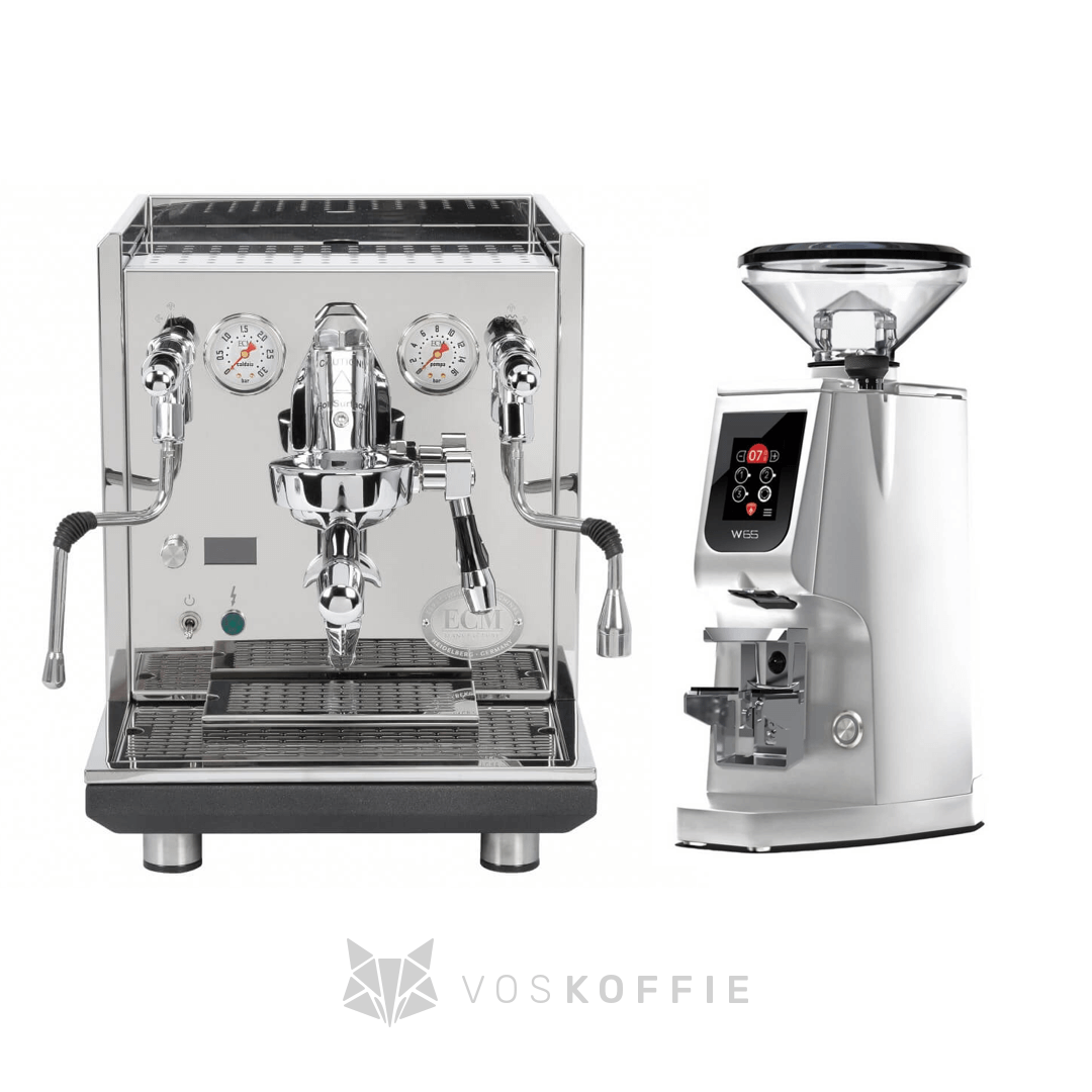 Pakket deal - ECM Synchronika OLED + Eureka Atom W65 chrome