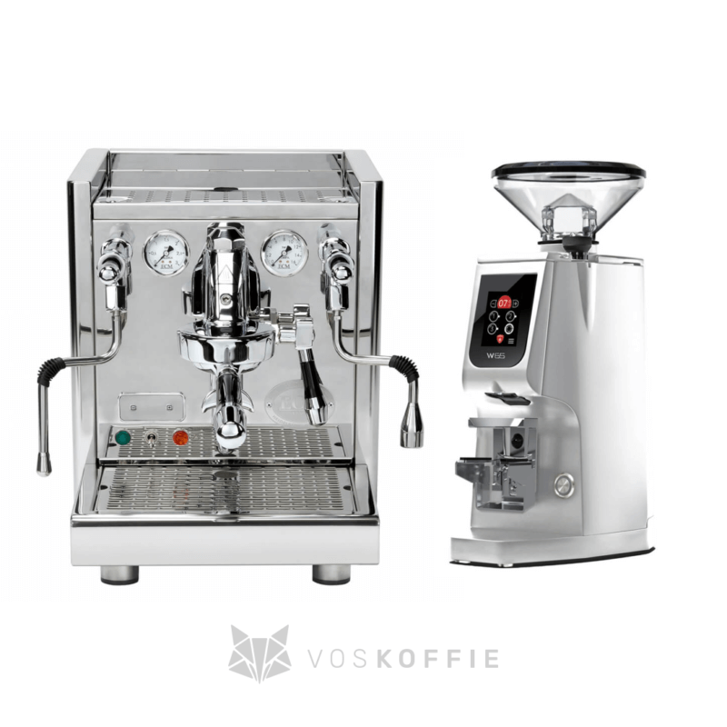 Pakket deal - ECM Technika V Profi + Eureka Atom W65 chrome