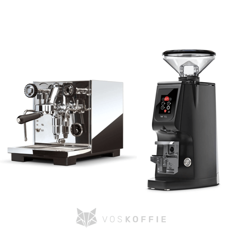 Pakketdeal - Eureka Pura R Chrome + Eureka Atom W75 - zwart